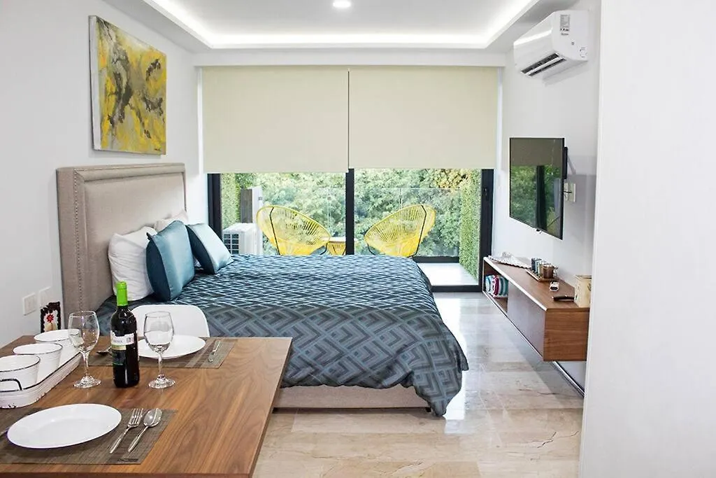 Estudio En La Quinta Con Excelentes Vistas Apartment Playa del Carmen